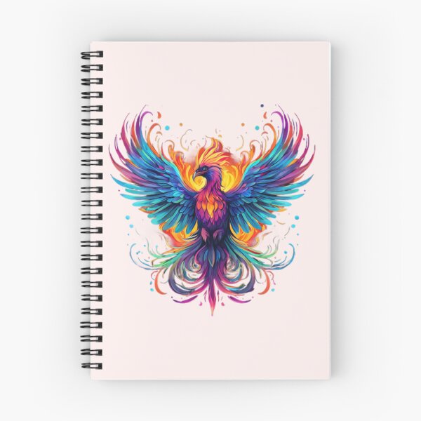 Item preview, Rainbow Phoenix Artwork designed and sold by Planetporridge.