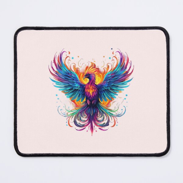 Item preview, Rainbow Phoenix Artwork designed and sold by Planetporridge.