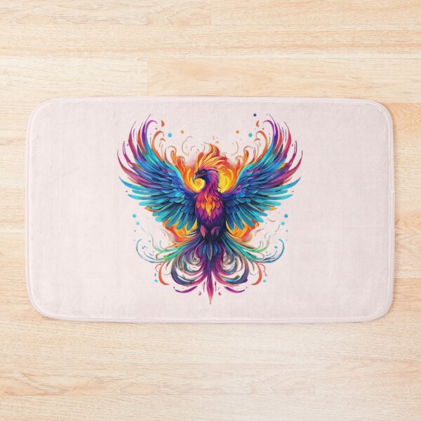 Item preview, Rainbow Phoenix Artwork designed and sold by Planetporridge.