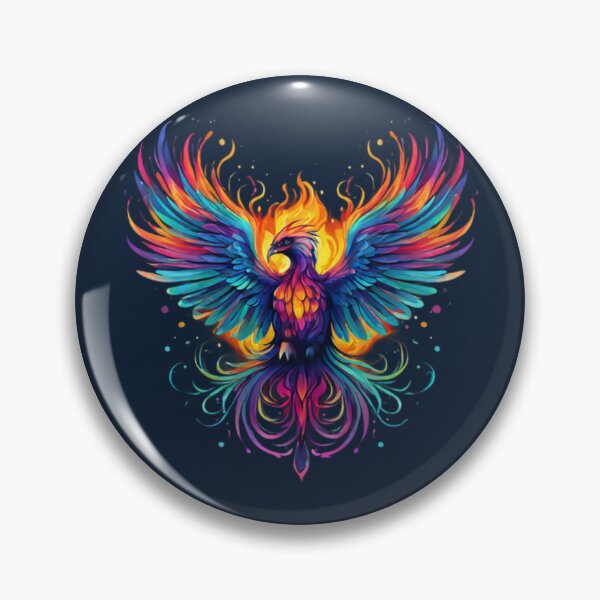 Item preview, Rainbow Phoenix Art designed and sold by Planetporridge.