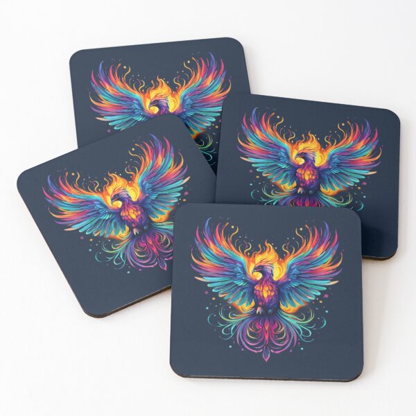 Item preview, Rainbow Phoenix Art designed and sold by Planetporridge.