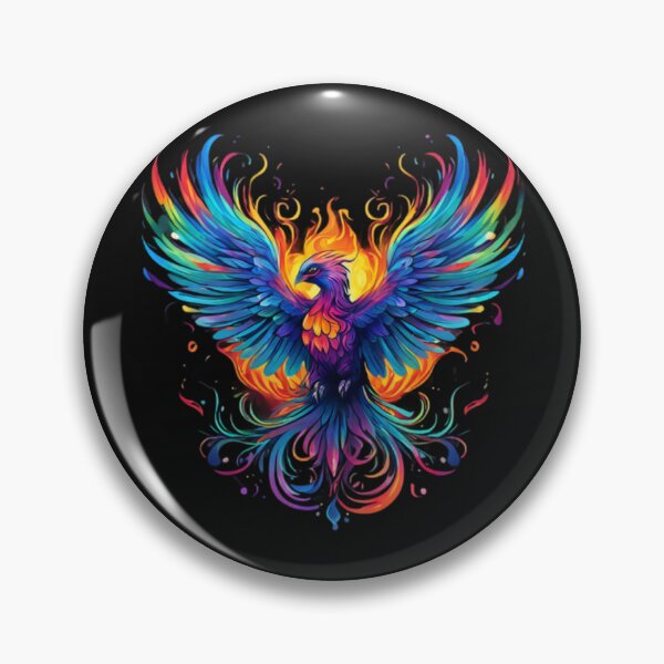 Item preview, Rainbow Phoenix designed and sold by Planetporridge.