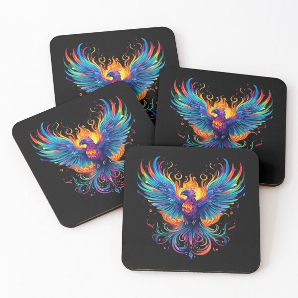 Item preview, Rainbow Phoenix designed and sold by Planetporridge.