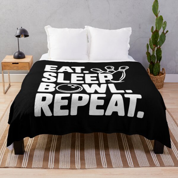 Item preview, Eat. Sleep. Bowl. Repeat. designed and sold by Frank Ring.