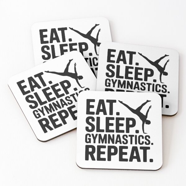 Item preview, Eat. Sleep. Gymnastics. Repeat. designed and sold by Frank Ring.