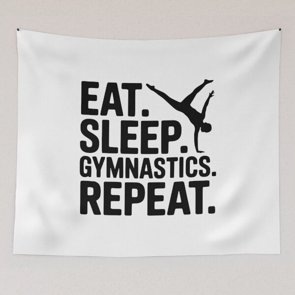 Item preview, Eat. Sleep. Gymnastics. Repeat. designed and sold by Frank Ring.