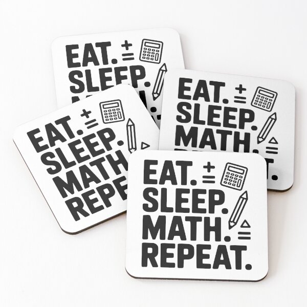 Item preview, Eat. Sleep. Math. Repeat. designed and sold by Frank Ring.