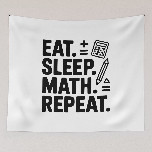 Item preview, Eat. Sleep. Math. Repeat. designed and sold by Frank Ring.
