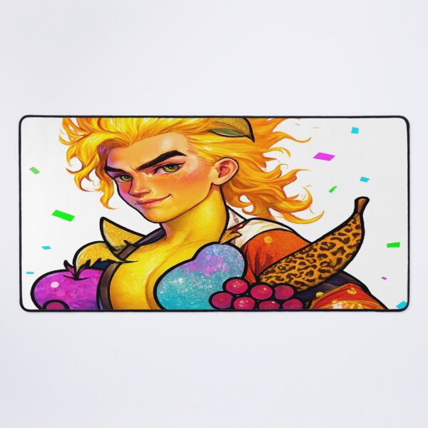 Item preview, Samurai yellow chili with psychedelic fruits designed and sold by Ecosetereos.