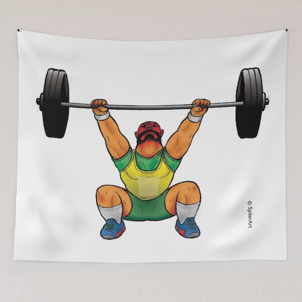 Item preview, SPORTS – Weightlifting designed and sold by SpilerArt.