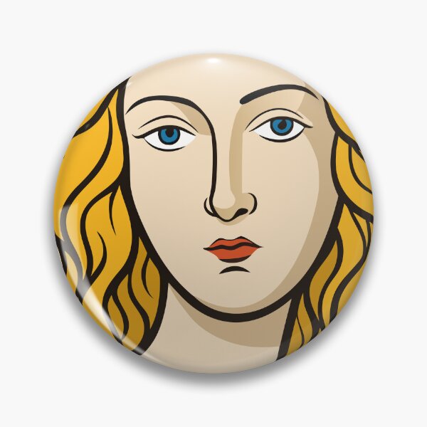 Item preview, Venus Pop – Botticelli’s Venus in Bold Retro Stripes designed and sold by Drawings Project.