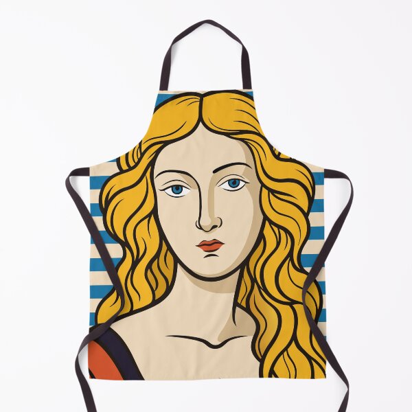 Item preview, Venus Pop – Botticelli’s Venus in Bold Retro Stripes designed and sold by Drawings Project.