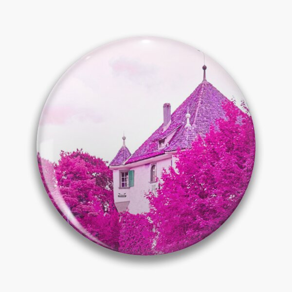 Item preview, Hardturm Zürich in Pink – Artistic Scenery on the Limmat / Swiss Artwork Photography designed and sold by Raphael Wolf.