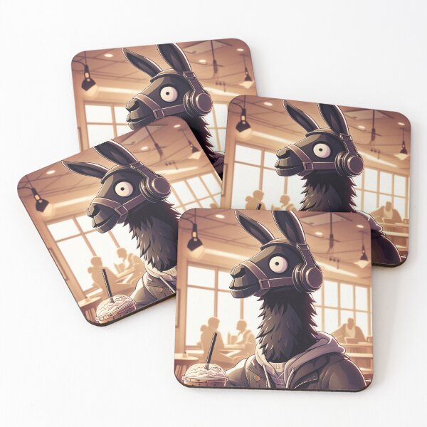 Item preview, Llamaste Vibez: Espresso Shots & Pixel Drops in the Café of Eternal Respawn designed and sold by Print Fiction.