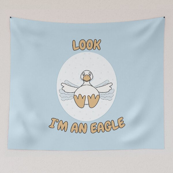 Item preview, Silly Goose Look I'm an Eagle designed and sold by HugSomeNettles.