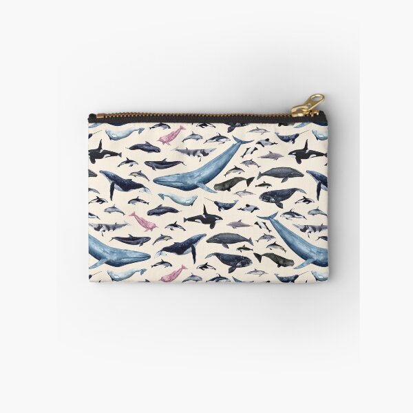 Item preview, CETACEANS POSTER-beige text designed and sold by BEATRIZ ABAITUA.