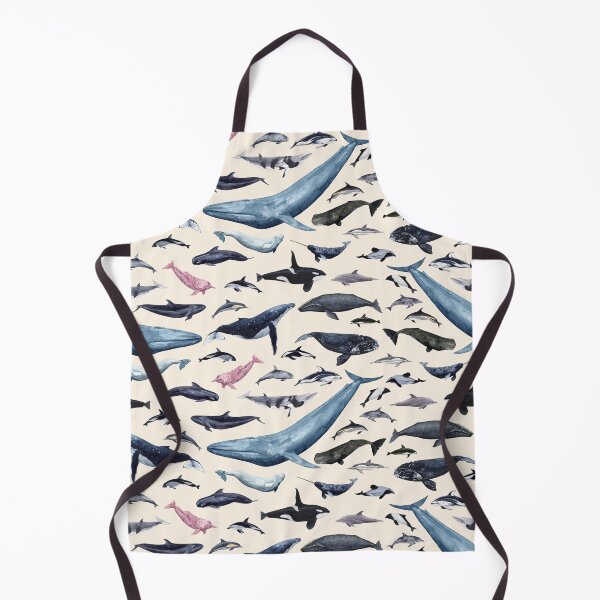Item preview, CETACEANS POSTER-beige text designed and sold by BEATRIZ ABAITUA.