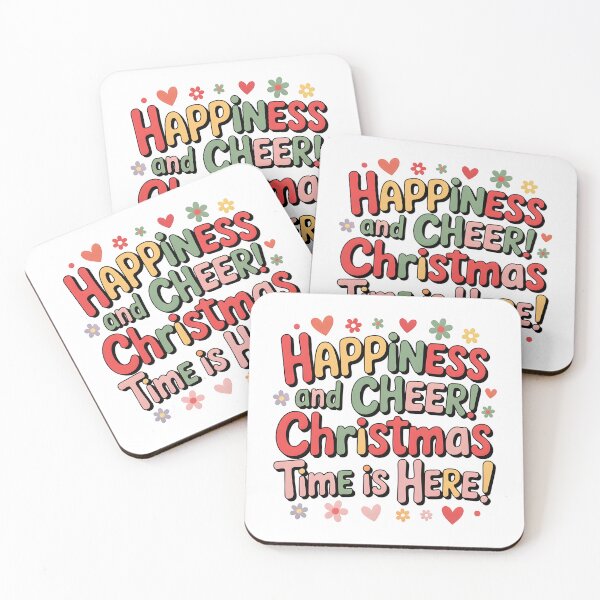 Item preview, Happiness and Cheer! Christmas time is here! designed and sold by nimmitrends.