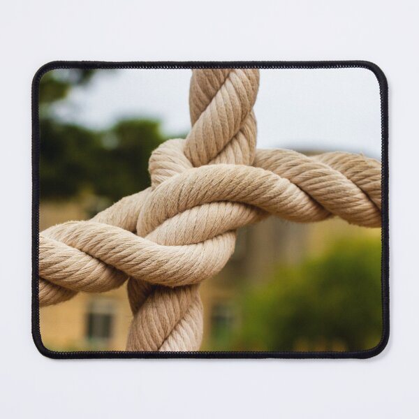 Item preview, Close-Up of Strong Rope Knot Outdoor Background Setting designed and sold by Nmallia.