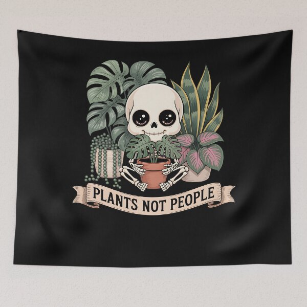 Item preview, Monstera Plant Lover Plants Not People Skeleton Women Girls designed and sold by clothesy7.