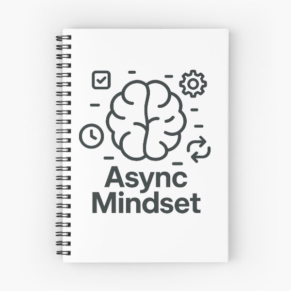 Item preview, Async Mindset – Background Task Brain designed and sold by techy-rrr.