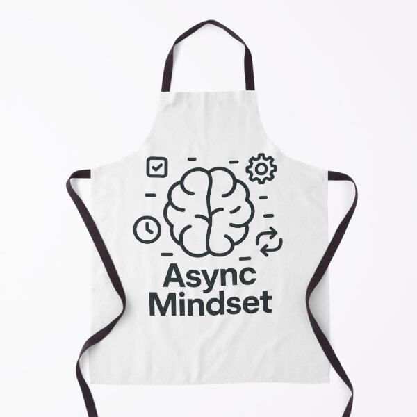 Item preview, Async Mindset – Background Task Brain designed and sold by techy-rrr.