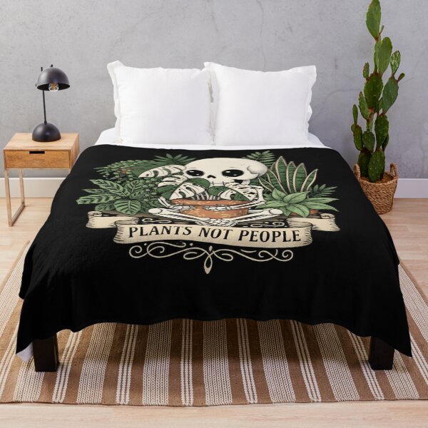 Item preview, Plant Lover Skeleton Design - Plants Not People designed and sold by clothesy7.