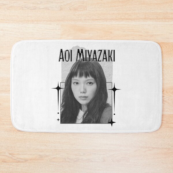 Item preview, Aoi Miyazaki (宮崎 あおい, みやざき あおい) Japanese Actresses Japan drama Entertainment Scrapbook Collage Cozy Y2K Vintage Design designed and sold by HELL0WBELLO.
