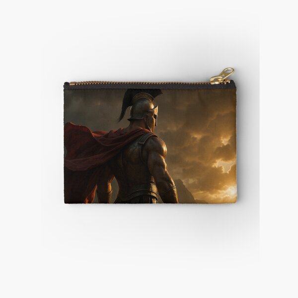 Item preview, Epic Spartan Warrior at Sunset – Cinematic Ancient Greek Hero Art designed and sold by TeeHatch.