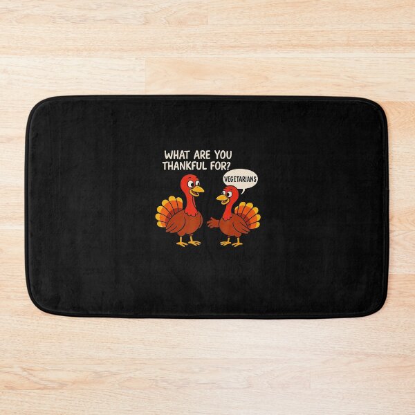 Item preview, Funny Thanksgiving Turkey Vegetarian Funny Joke designed and sold by JEFDodsonArt.