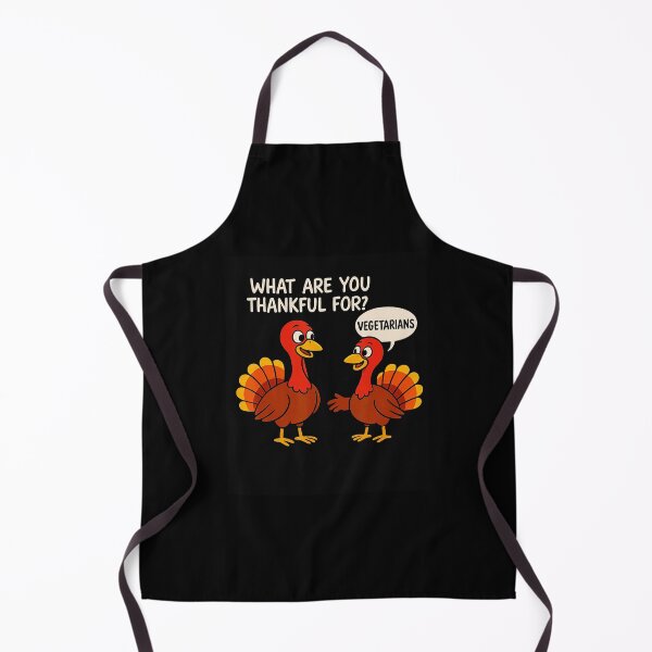 Item preview, Funny Thanksgiving Turkey Vegetarian Funny Joke designed and sold by JEFDodsonArt.