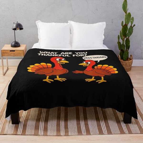 Item preview, Funny Thanksgiving Turkey Vegetarian Funny Joke designed and sold by JEFDodsonArt.