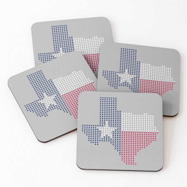 Item preview, Texas Flag Dot Art – Modern Texas State Graphic Design designed and sold by SimplyJasper.