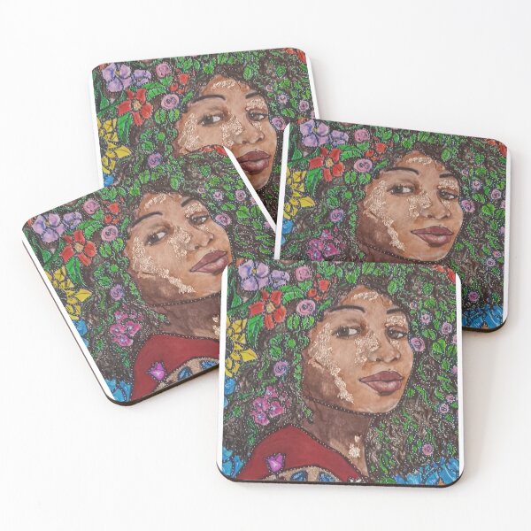 Item preview, Garden Woman Black Female Fine Arts Portrait designed and sold by AmySpitzley.