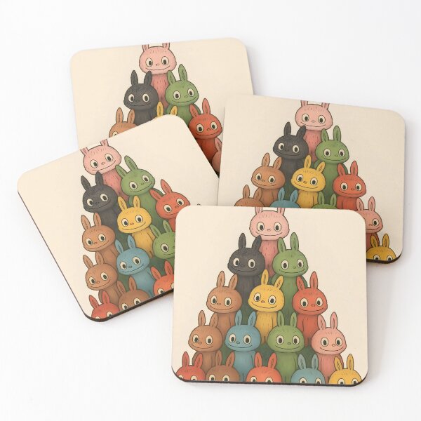 Item preview, Labubu Monster Christmas Tree – Labubumas Holiday Illustration designed and sold by EmeraldeaDesign.