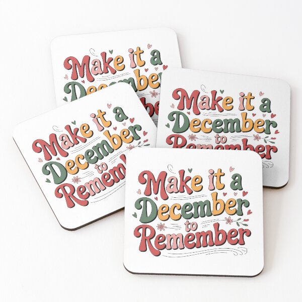 Item preview, Make it a December to remember designed and sold by nimmitrends.