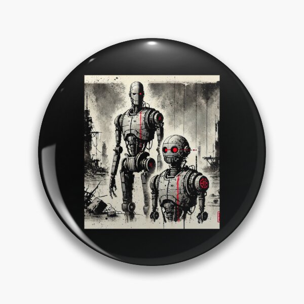 Item preview, Futuristic Humanoid Robot designed and sold by TEEJAMBOREE.