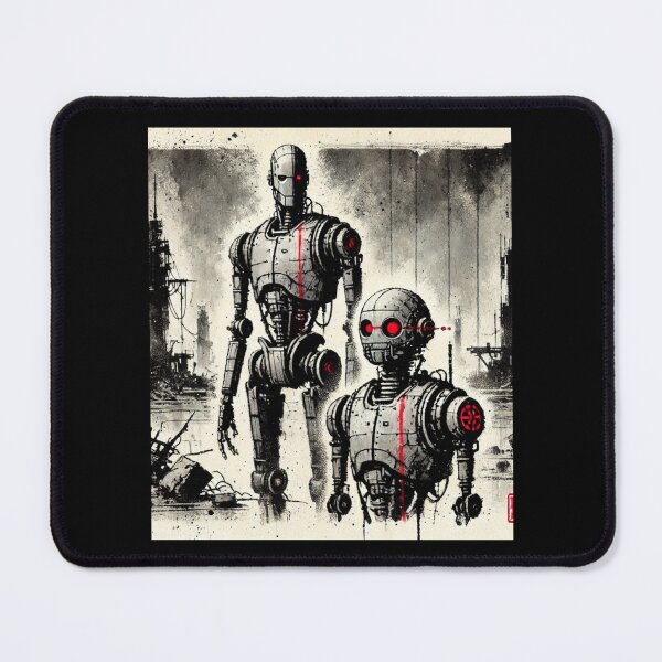 Item preview, Futuristic Humanoid Robot designed and sold by TEEJAMBOREE.