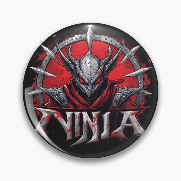 Item preview, Alien Ninja Logo – Futuristic Combat Emblem designed and sold by SweetRossel.