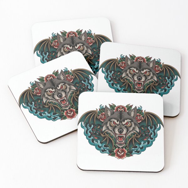 Item preview, Wolf of Shadows and Wings designed and sold by Wpstrade.