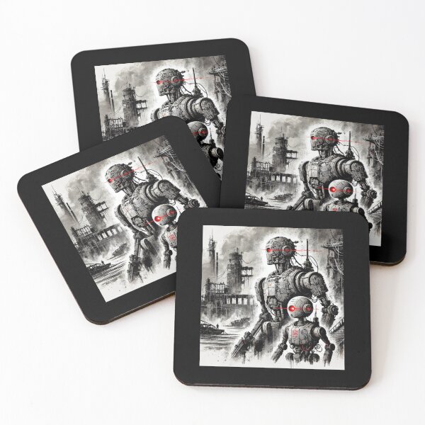 Item preview, Futuristic Humanoid Robot designed and sold by TEEJAMBOREE.