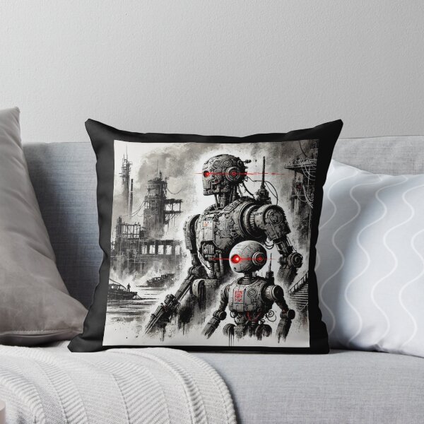 Item preview, Futuristic Humanoid Robot designed and sold by TEEJAMBOREE.