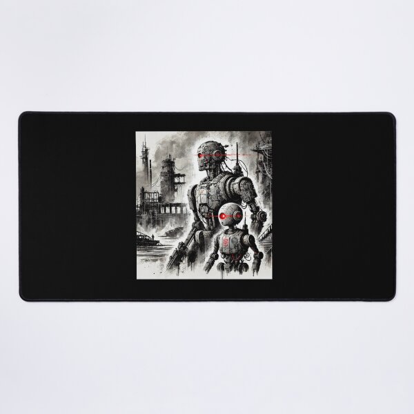 Item preview, Futuristic Humanoid Robot designed and sold by TEEJAMBOREE.