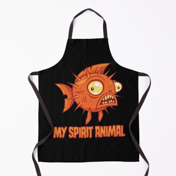 Item preview, Anxious Quirky Blowfish Spirit Animal designed and sold by fizzgig.
