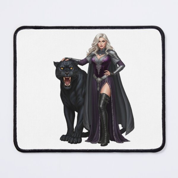 Item preview, A powerful queen with a ferocious black panther designed and sold by CHRIST5000.