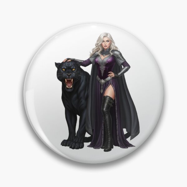 Item preview, A powerful queen with a ferocious black panther designed and sold by CHRIST5000.