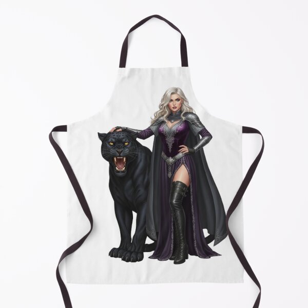 Item preview, A powerful queen with a ferocious black panther designed and sold by CHRIST5000.