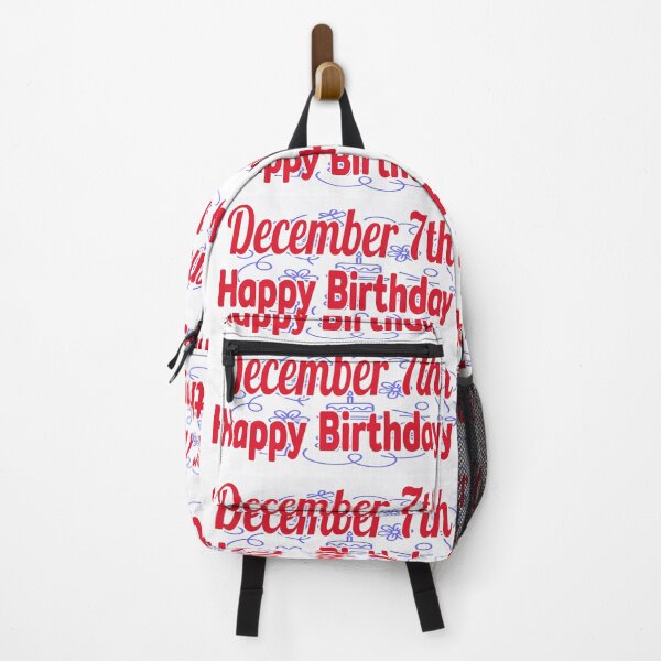 Item preview, 7 de diciembre, Regalo, cumpleaños designed and sold by Sujinthaiart.