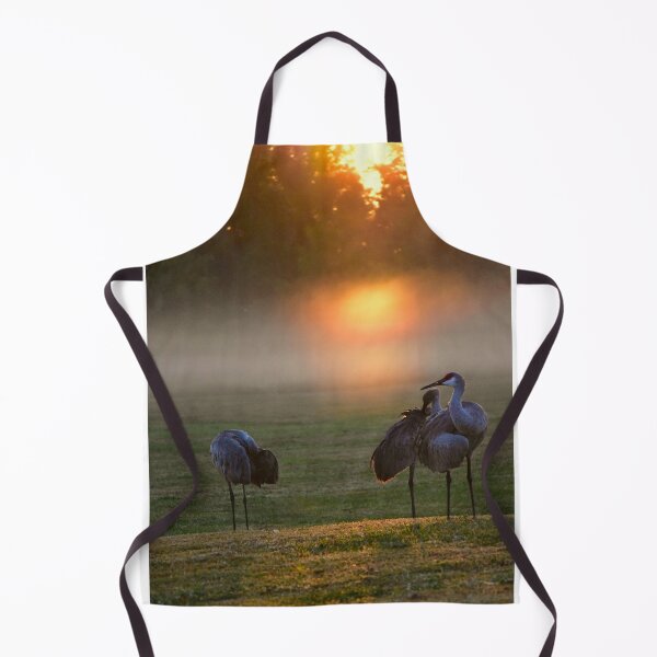 Item preview, Sandhill Cranes at Misty Sunrise designed and sold by MercerImages.