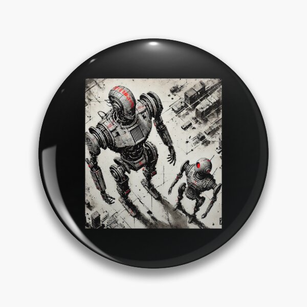 Item preview, Futuristic Humanoid Robot designed and sold by TEEJAMBOREE.